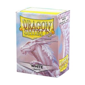 Pegasus Spiele Dragon Shield Standard Sleeves (Matte White)