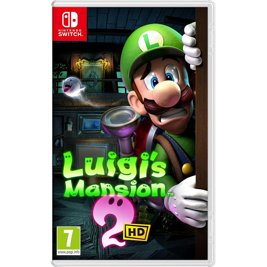 Luigi's Mansion 2 HD - Videogioco Nintendo - Ed. Italiana - Versione su scheda