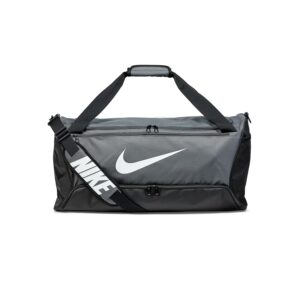 NIKE Brasilia 9.5 Borsone Iron Grey/Black/White One Size