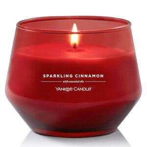 Yankee Candle Studio Candele profumate | Sparkling Cinnamon| Lunga durata: 35