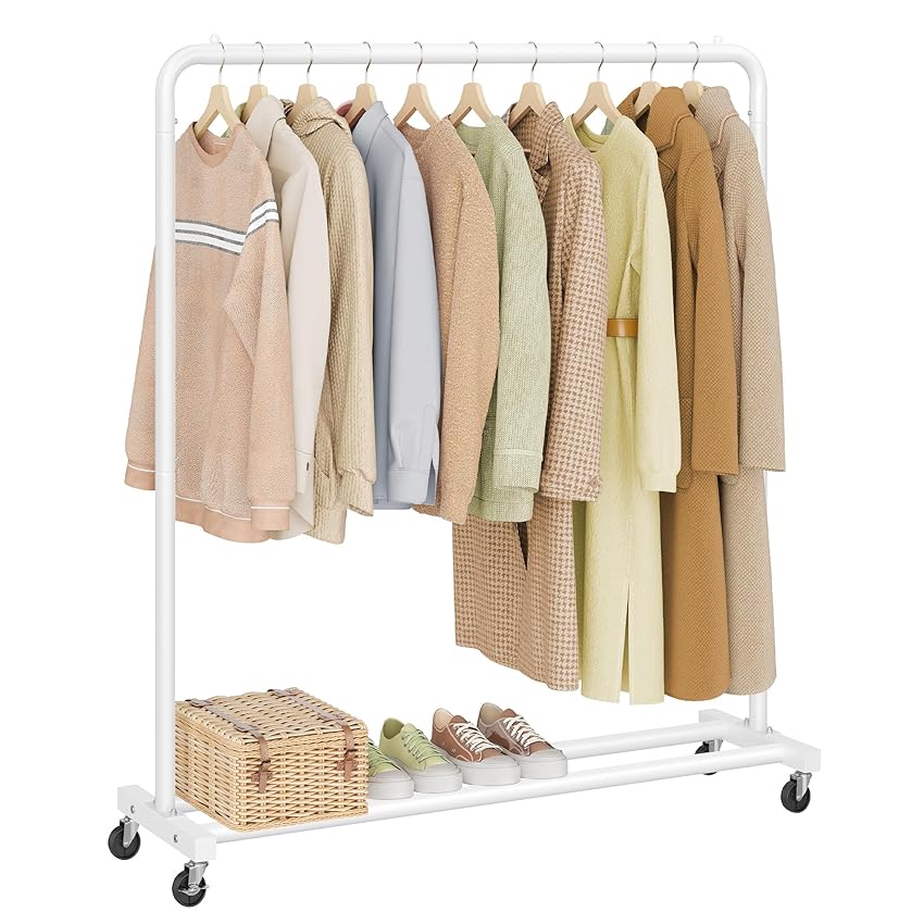 SONGMICS Stand Appendiabiti con Ruote