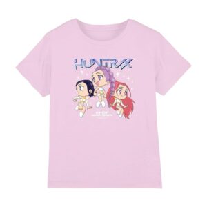 KPOP Demon Hunters - Huntrix Chibi Group Kids T Shirt