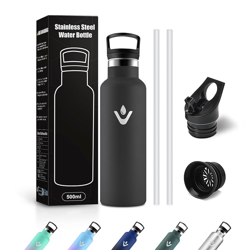 Borraccia Acciaio Inox 500ml Borraccia Acciaio Inox 500ml