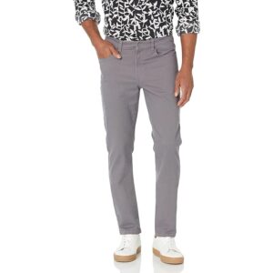Amazon Essentials Pantaloni in Twill Elasticizzati con 5 Tasche Slim Uomo