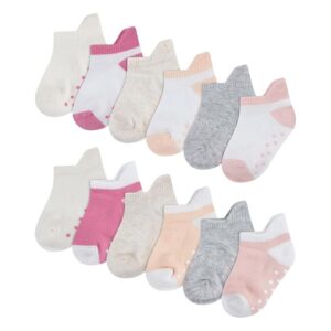 Huggies Little Hugs Pull On Infant Socks (12-Pack)