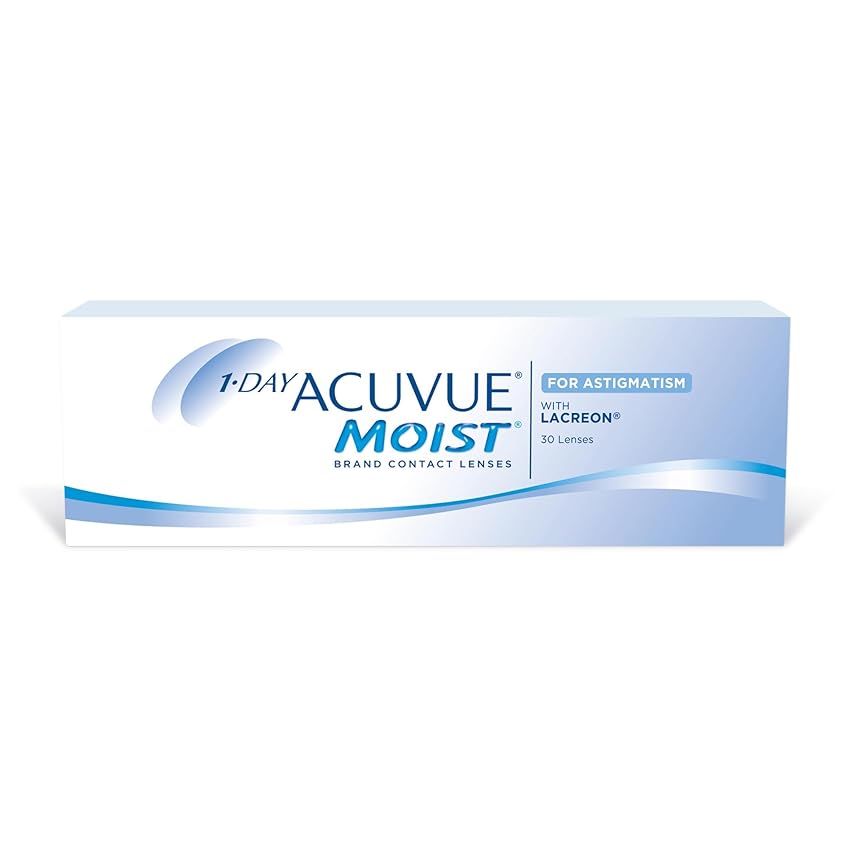 ACUVUE 1-DAY Acuvue MOIST for ASTIGMATISM - Lenti a contatto giornaliere; protezione UV;