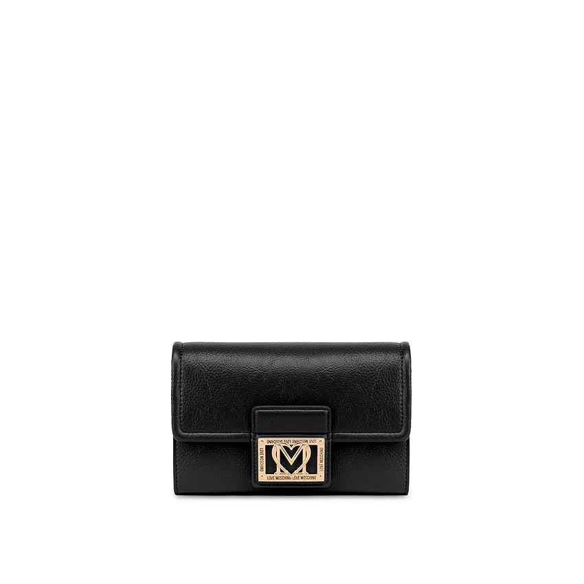 Love Moschino BORSA GRAIN PU NERO