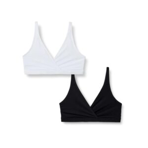 Amazon Essentials Reggiseno da Notte per Allattamento in Microfibra Effetto Pesca Donna