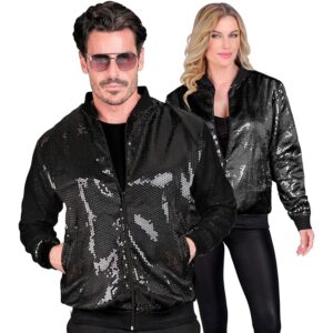 W WIDMANN MILANO Party Fashion - Giacca bomber con paillettes per adulti