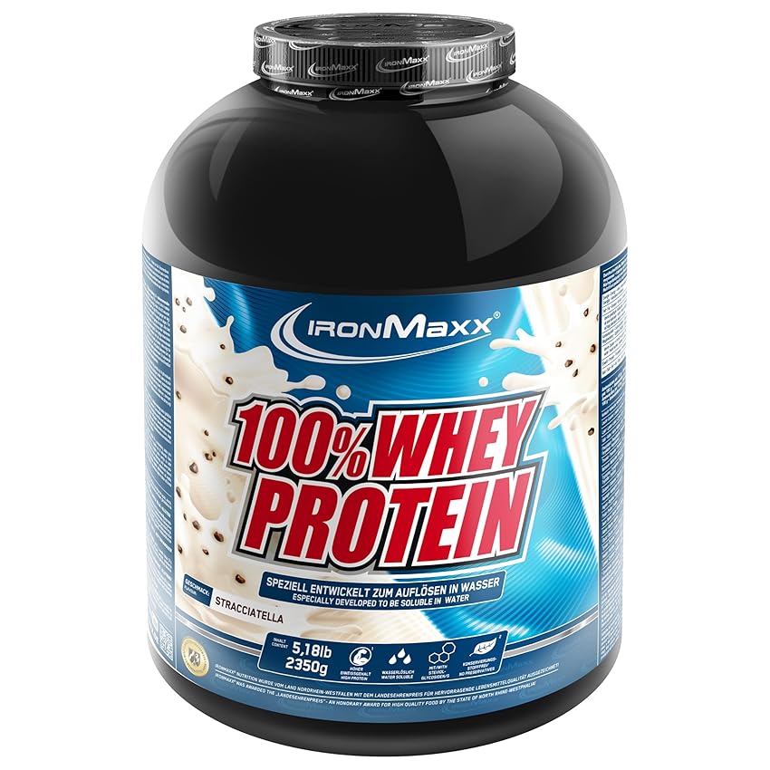 100% Whey Protein Powder 2350g Stracciatella - Gustoso High Protein Shake