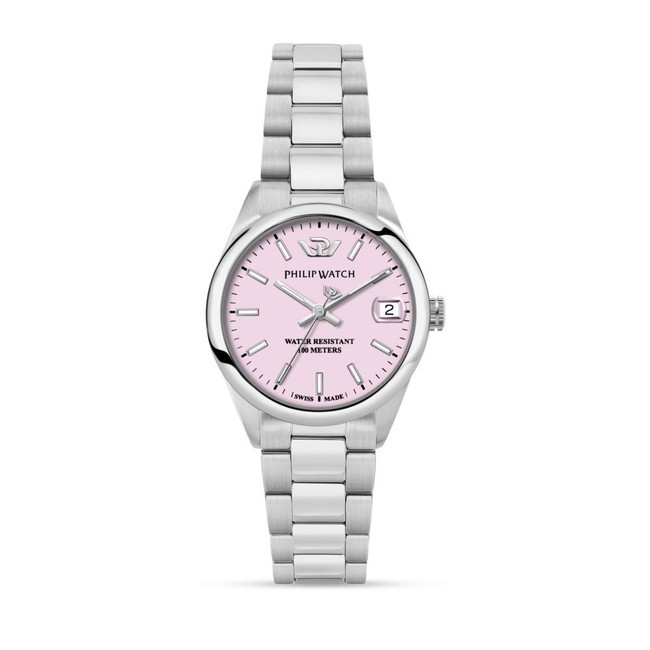 Philip Watch Caribe Urban – Orologio Donna Rosa 31 mm (R8253597646)