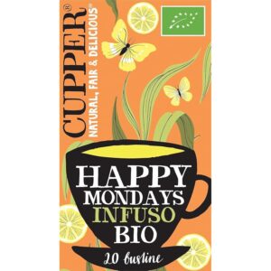 CUPPER Happy Mondays Infuso Biologico con Limone