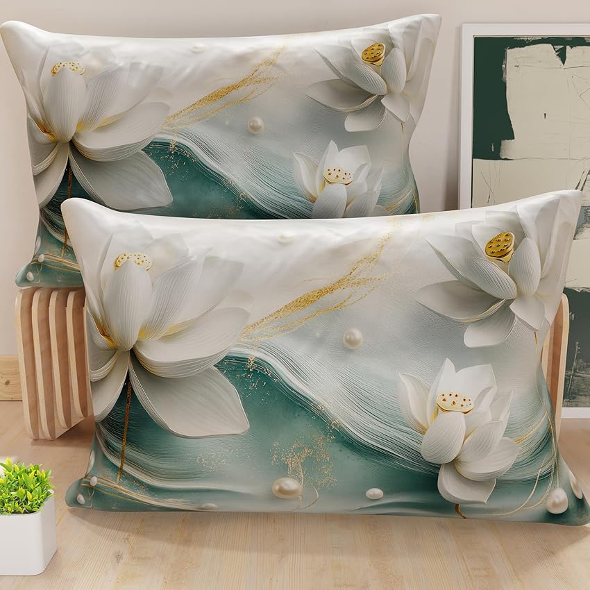 PETTI Artigiani Italiani - Coppia di Federe Cuscino 40x60 cm in Microfibra