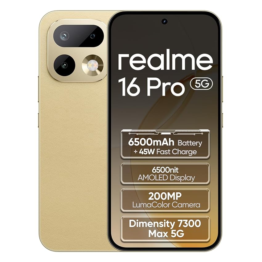 realme 16 Pro 5G Smartphone 8+256GB