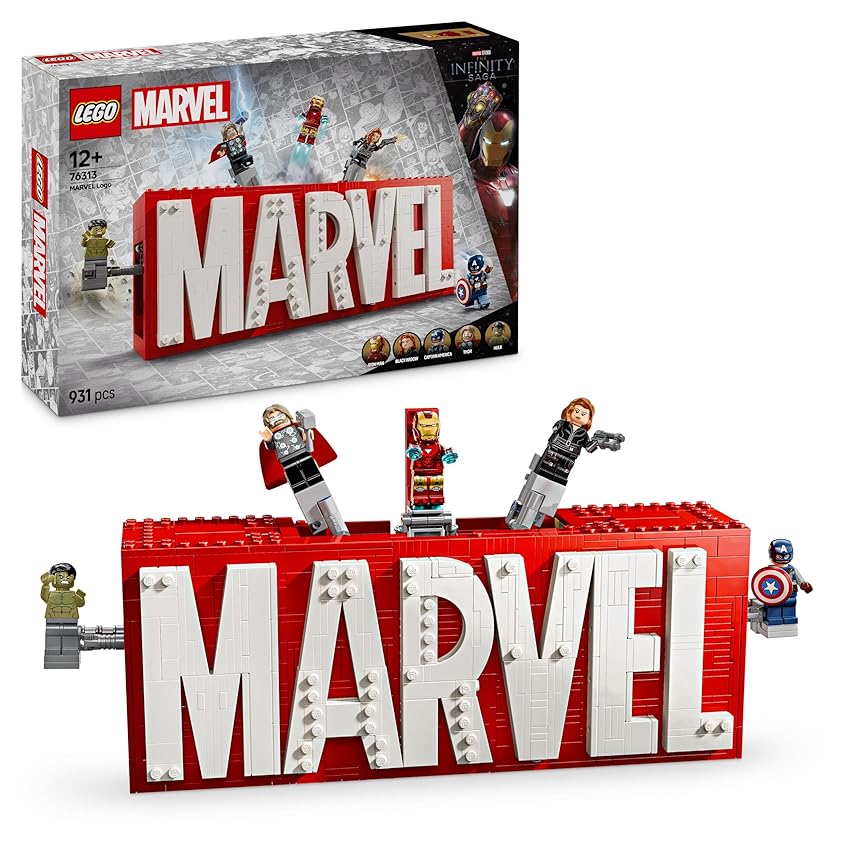 LEGO Logo e Minifigure MARVEL - Modellino da Costruire con Supereroi Leggende di Hulk LEGO Logo e Minifigure MARVEL - Modellino da Costruire con Supereroi Leggende di Hulk