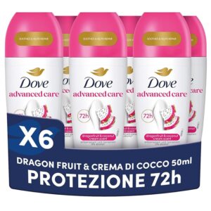 Dove Deodorante Roll On Advanced Care Dragon Fruit & Coconut Cream