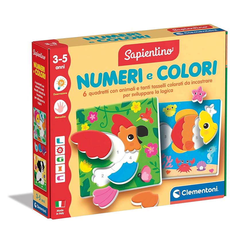 Clementoni Sapientino - Logic Numeri e Colori