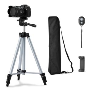 Amazon Basics - Treppiede per Telefono e Fotocamera DSLR 127cm