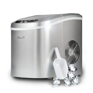 MACCHINA PER CUBETTI DI GHIACCIO FABBRICATORE TRINITI 12KG IN 24H ICE MAKER