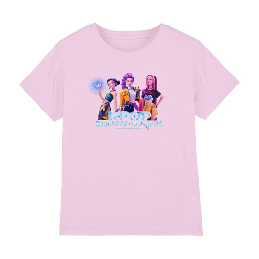 KPOP Demon Hunters - Huntrix KPOP Group Kids T Shirt