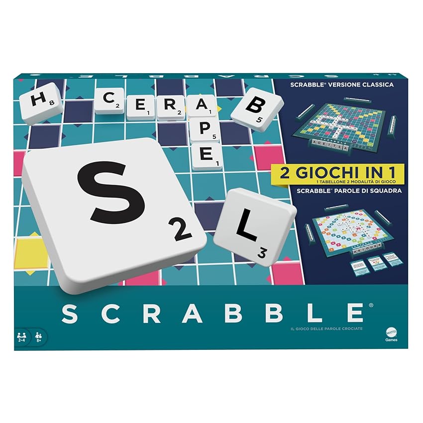 Mattel Games Scrabble - Il gioco da tavolo delle parole