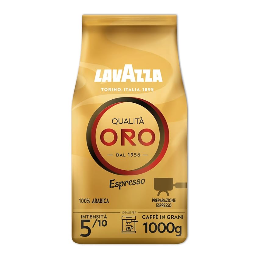 Lavazza Caffè in Grani per Macchina Espresso Qualità Oro Lavazza Caffè in Grani per Macchina Espresso Qualità Oro