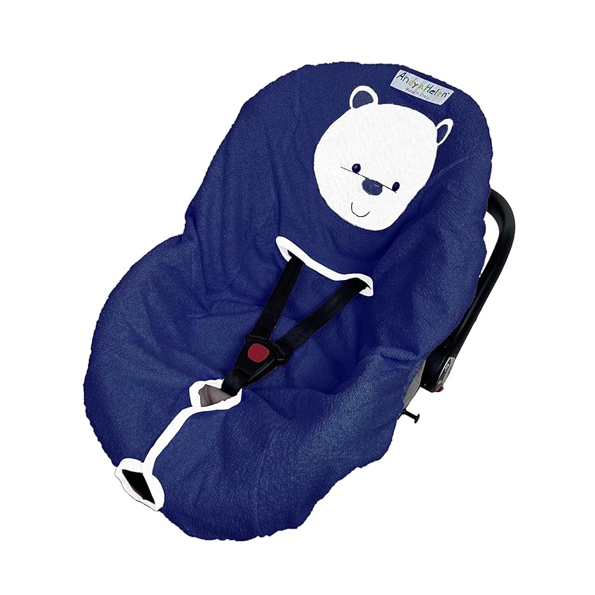 Andy & Helen Copri ovetto in spugna ricamato. Pratico e comodo da inserire grazie