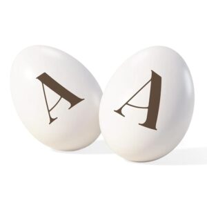 Confetti Maxtris con LETTERA A