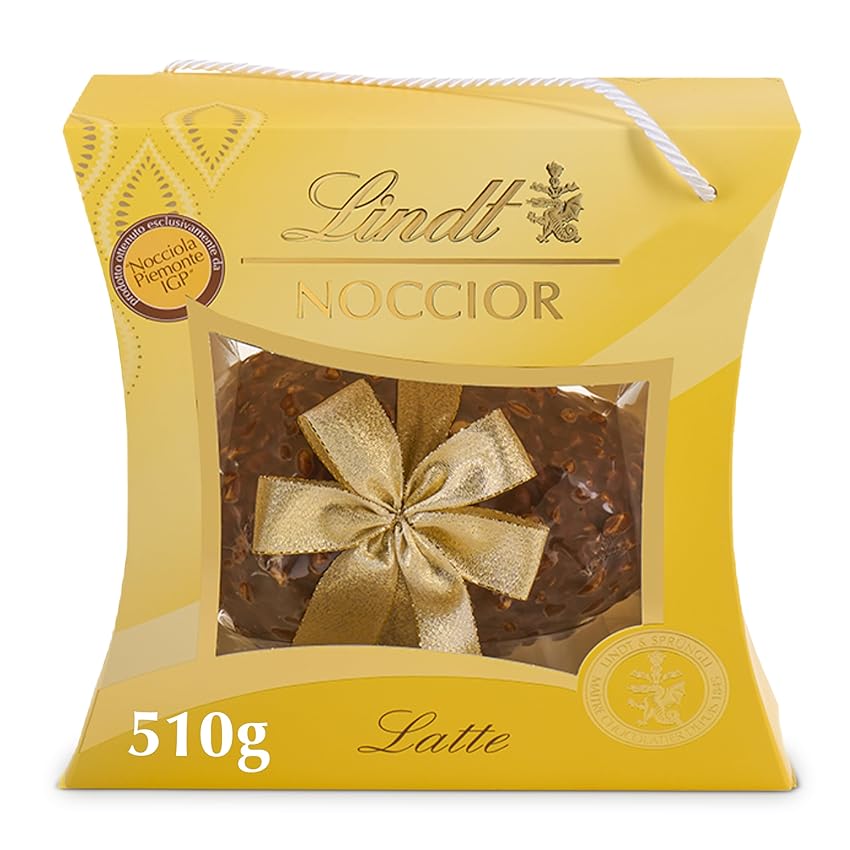 Lindt Uovo di Pasqua 2026 Noccior al Cioccolato al Latte e Nocciole Piemonte IGP