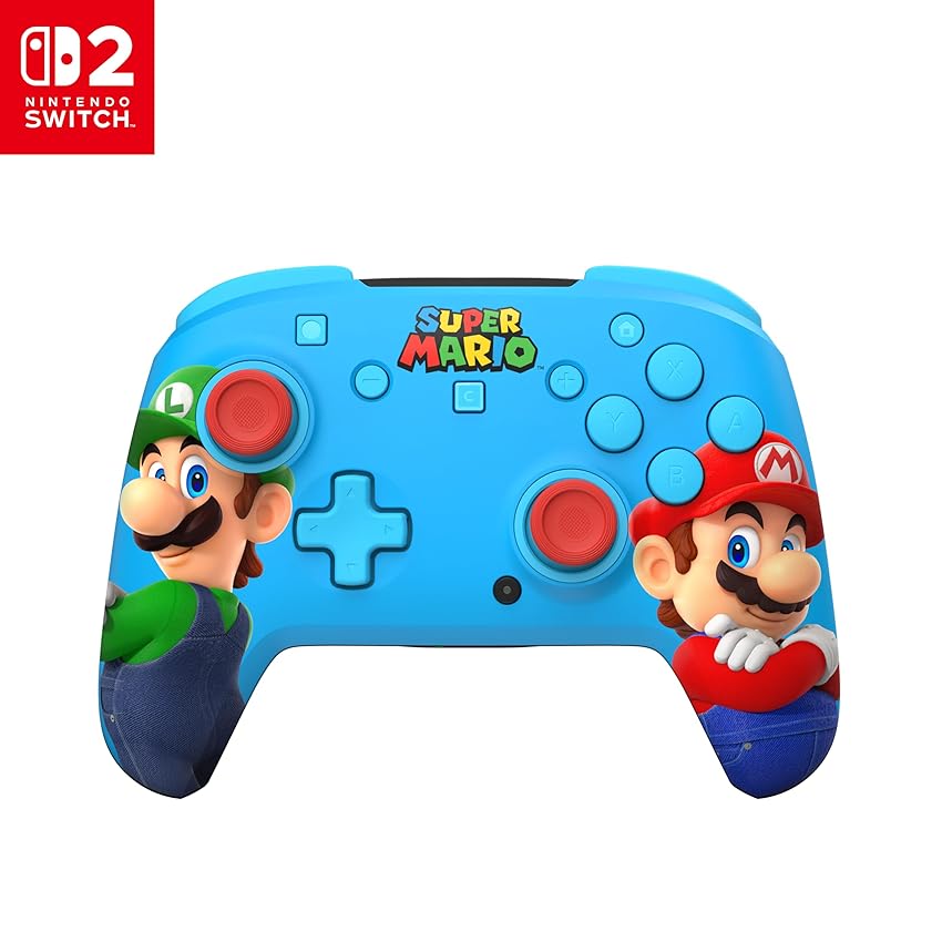 Turtle Beach Rematch Mario e Luigi Controller da gaming wireless per Nintendo Switch. Turtle Beach Rematch Mario e Luigi Controller da gaming wireless per Nintendo Switch.