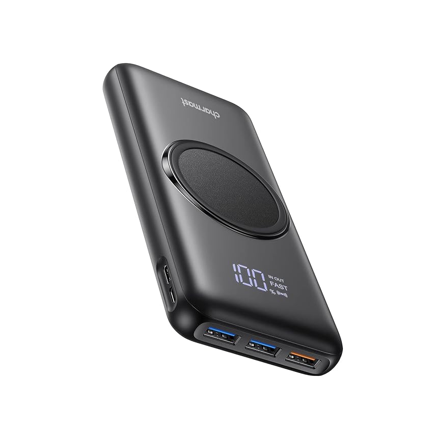 Charmast Power bank wireless 15W 20000mAh
