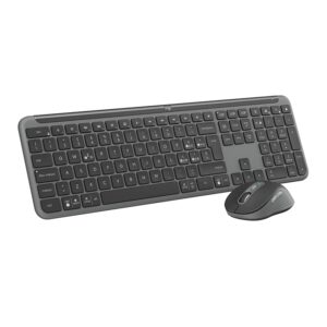 Logitech MK950 Signature Slim wireless tastiera e mouse Kit con di digitazione silenziosi