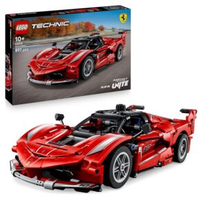 LEGO Technic Ferrari FXX K Macchina Giocattolo - Modello di Auto da Corsa per il Gioco