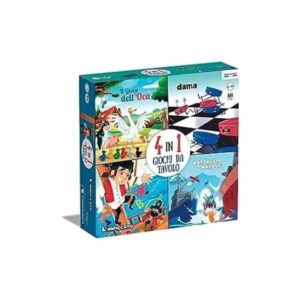 Clementoni 4 In 1 Giochi Compendio Dell'Oca