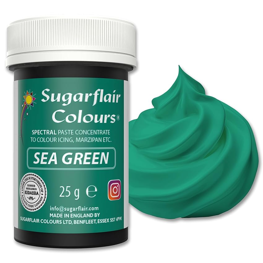 Sugarflair Spectral Concentrated Paste Colours Sea Green
