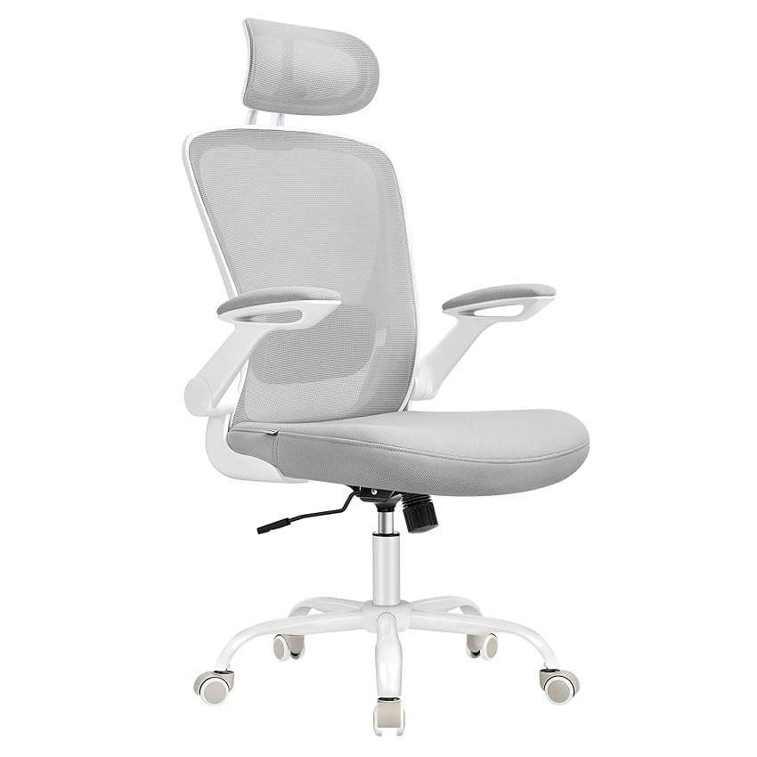 SONGMICS Sedia da Ufficio Girevole