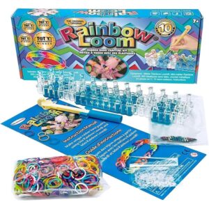 BANDAI - Rainbow Loom Original - Hobby creativo - Realizzazione di braccialetti