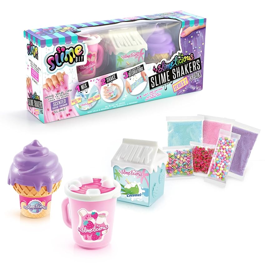 Canal Toys - So Slime - Kit 3 Slime Profumati - Aggiungi acqua