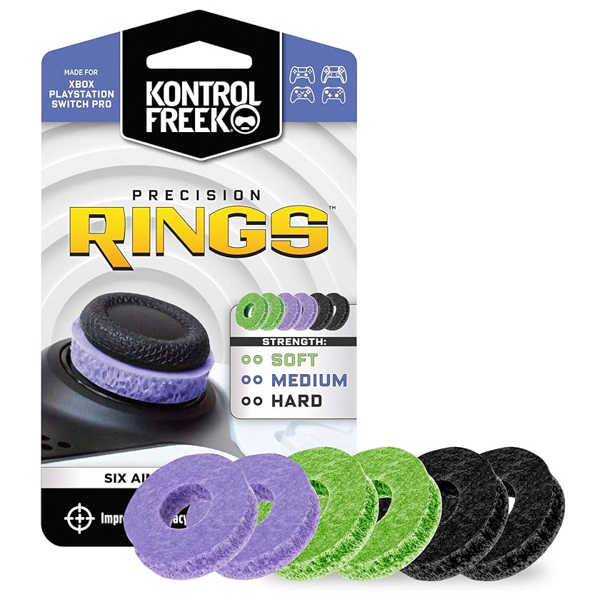 KontrolFreek Precision Rings | Aim Assist Motion Control per PlayStation 4 (PS4)