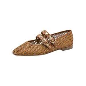 Tamaris Donna ballerina con cinturino piatta marrone 37 EU