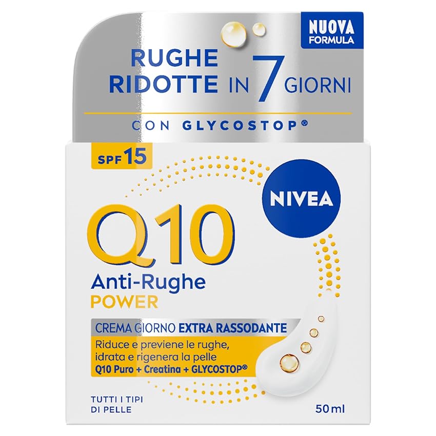 NIVEA Q10 Anti-Rughe Power Crema Giorno Extra Rassodante SPF15 50 ml