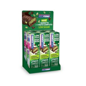 Barrette 2 pasti low sugar pistacchio