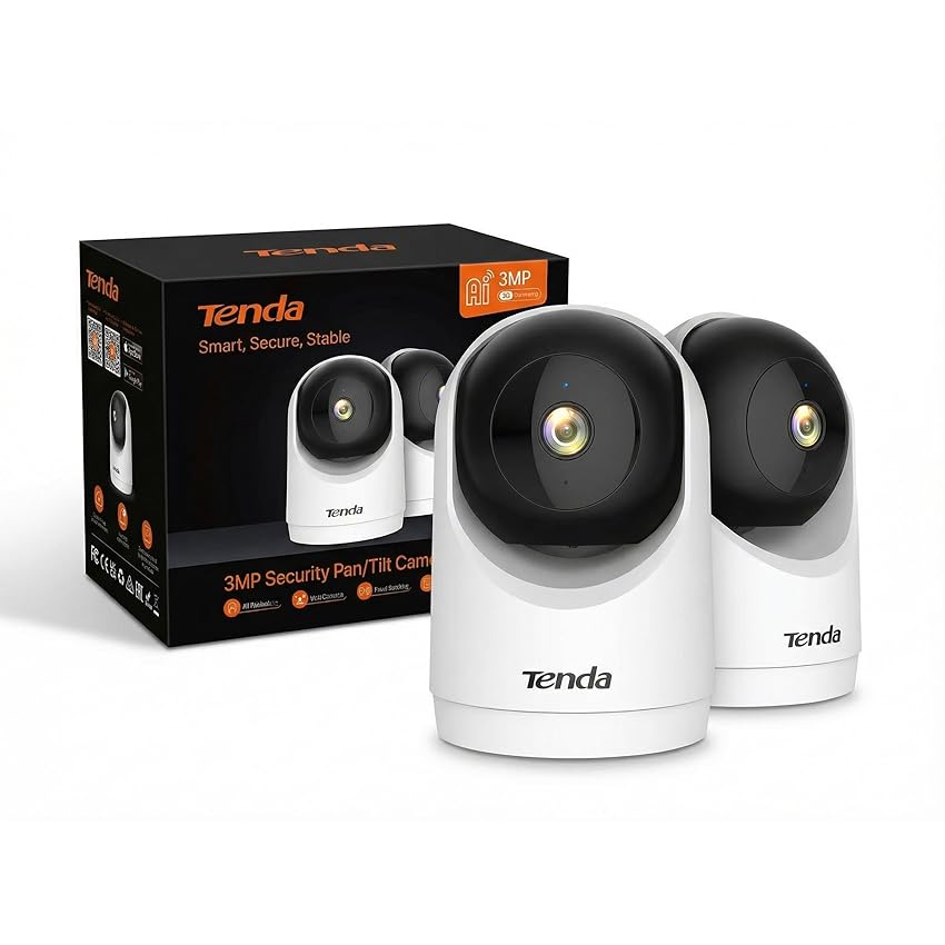 Tenda Telecamera Wi-Fi Interno 2K