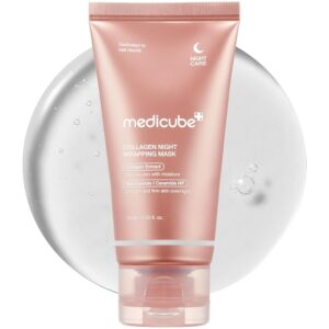 medicube Collagen Night Wrapping Mask - Maschera Collagene Viso Notturna