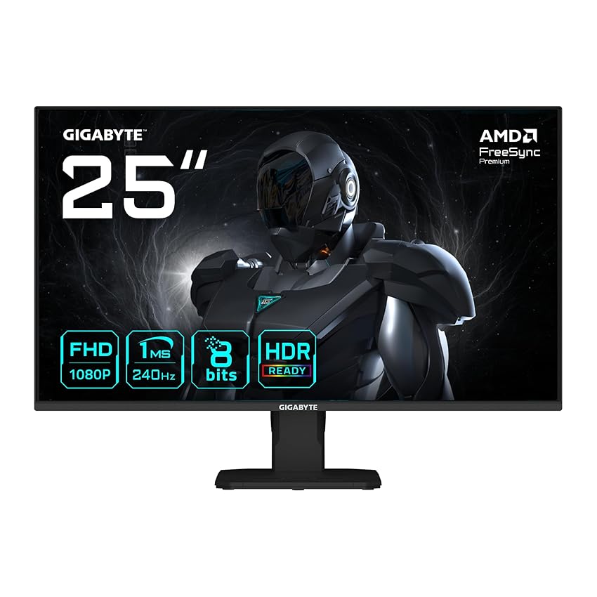 Gigabyte GS25F2A Monitor Gaming 25" FHD - 1920 x 1080