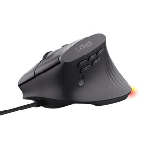 GXTrust 145 Rexxa Mouse Verticale Ergonomico con Illuminazione RGB 12800 DPI