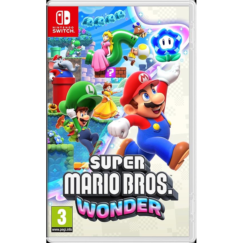 SUPER MARIO BROS. WONDER-Videogioco Nintendo - Ed. Italiana - Versione su scheda