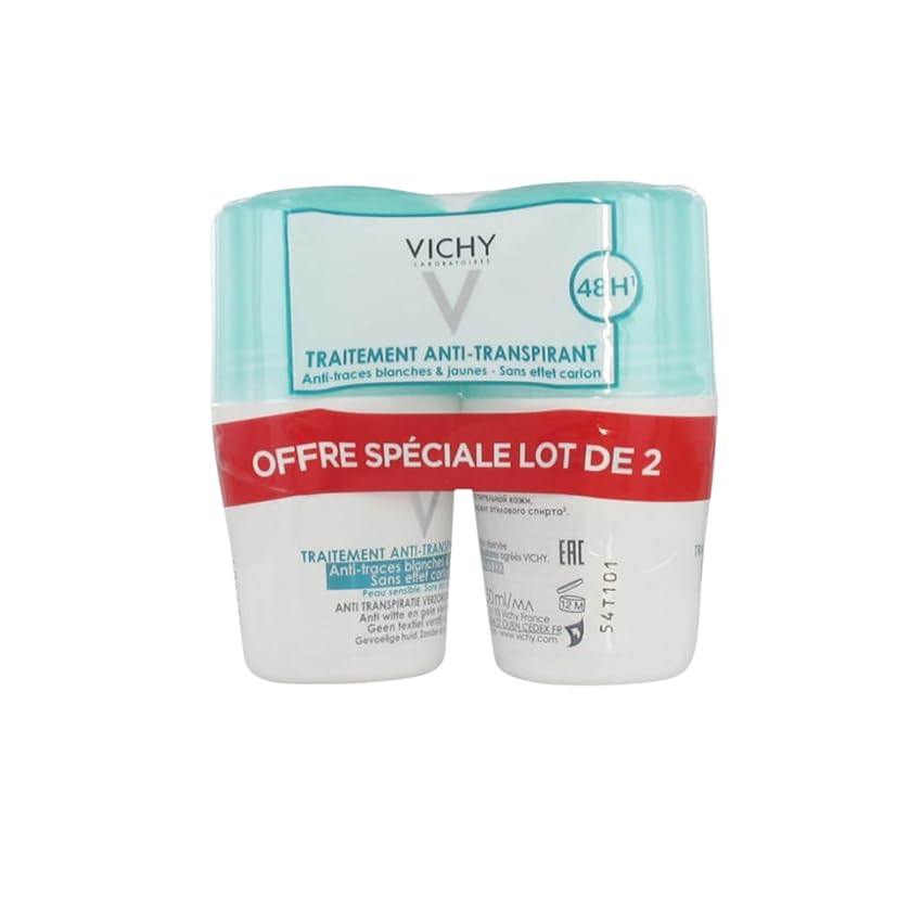 Vichy CVI08202 48 Hr Anti Traspirazione Deodorante Roll On - 100 ml