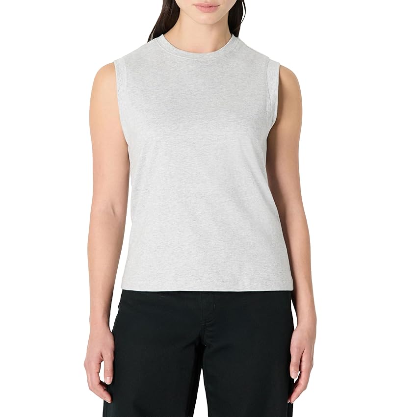 Amazon Essentials T-Shirt da Donna in Cotone con vestibilità Comoda