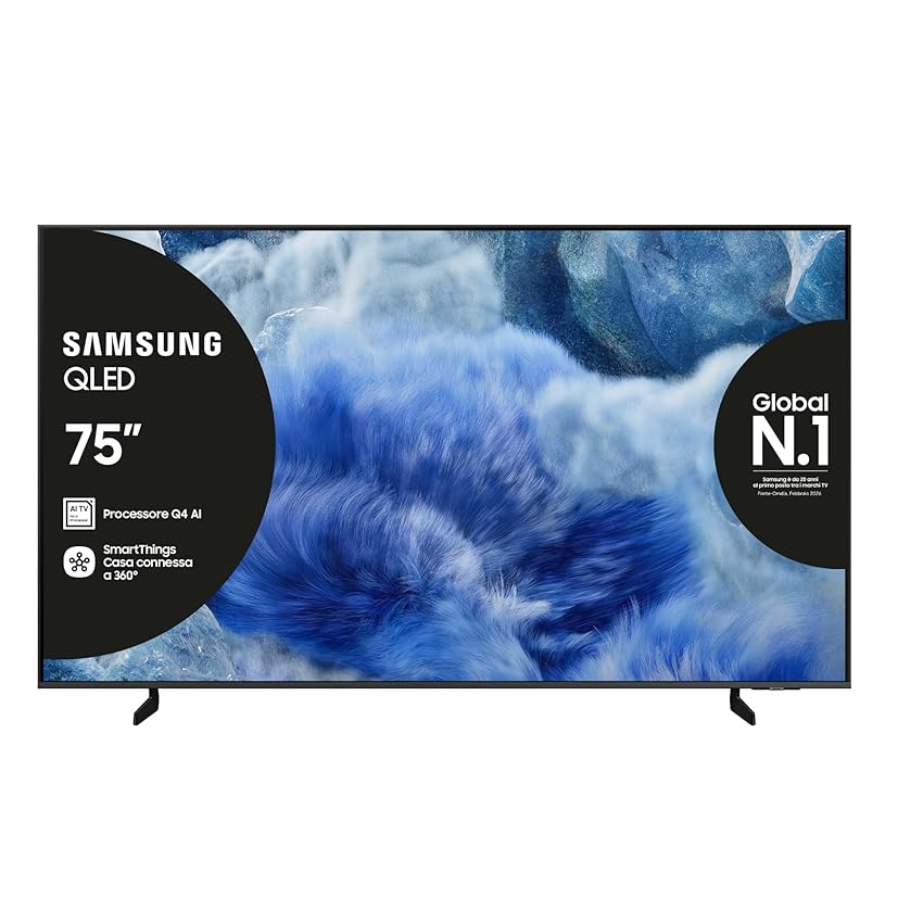 Samsung QLED 4K Vision AI Smart TV 75'' QE75Q8FAAUXZT